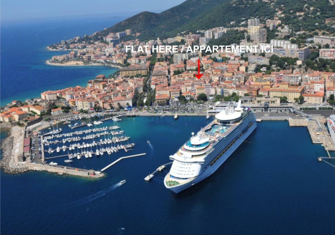**** Very Central Ajaccio 36 Rue Fesch, Cosy Flat In City Center Pedestrian Street, Up To 4 People **** Exteriér fotografie
